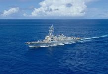 Iran says it fired warning missiles, drones at US warships in Gulf of Oman Iran says it fired warning missiles, drones at US warships in Gulf of Oman