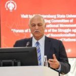 Mushahid addresses anti-neocolonialism movement in St. Petersburg