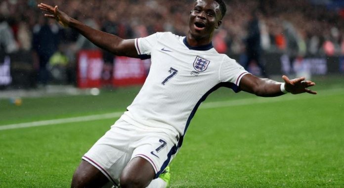 12 Tuchel says England’s Saka still recovering from injury, needs managing for FIFA World Cup 2026