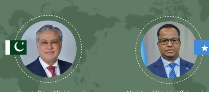 13 Dar urges swift release of Pakistani hostages in call with Somali FM