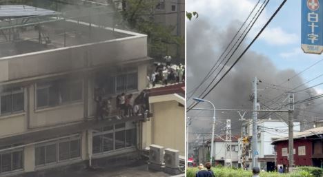 13 Tokyo schools fires injures 10