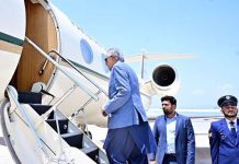 DPM Ishaq Dar departs for Pakistan DPM departs for Pakistan