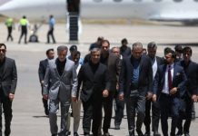 Mohsin Naqvi arrives in Iran after Switzerland talks postponed Mohsin Naqvi arrives in Iran after Switzerland talks postponed