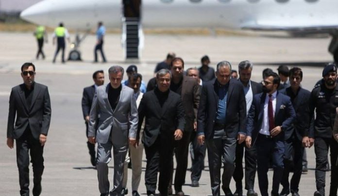 16 Mohsin Naqvi arrives in Iran after Switzerland talks postponed