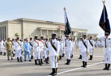 PM attends 125th Midshipmen commissioning parade at Karachi PM attends 125th Midshipmen commissioning parade at Karachi