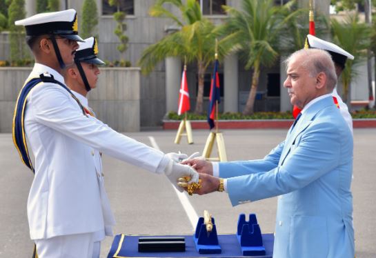PM attends 125th Midshipmen commissioning parade at Karachi