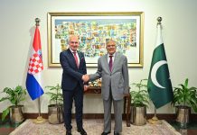 Pakistan, Croatia mull cooperation
