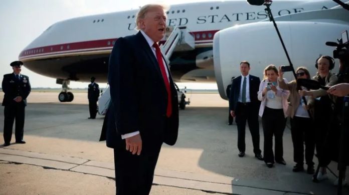 112 Trump says the US and Iran getting along very well