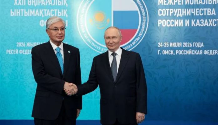 122 Kazakh leader tells Putin Ukraine war should end