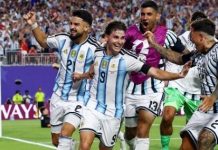 Argentina beat Swiss 3-1 after extra time to reach World Cup semi-finals Argentina beat Swiss 3-1 after extra time to reach World Cup semi-finals