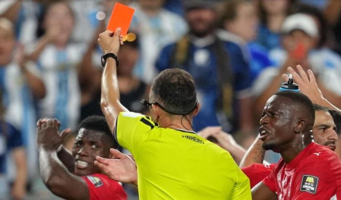 131 ‘Unacceptable’: Switzerland coach fumes after Breel Embolo red card in loss to Argentina