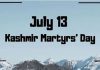 Kashmir: Memory, Martyrdom, and an Unresolved Question Kashmir: Memory, Martyrdom, and an Unresolved Question