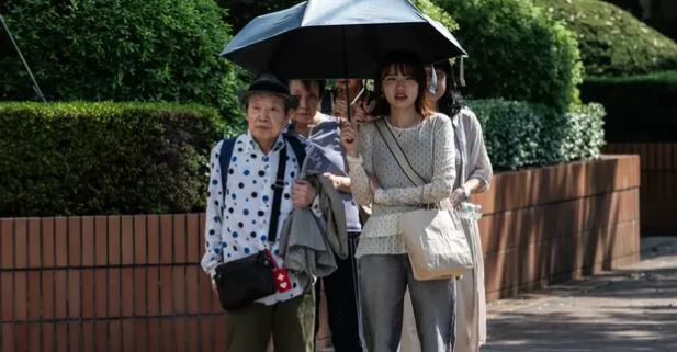 311 Japan suffers heat ‘disaster as cities hit by cruelly hot’ days