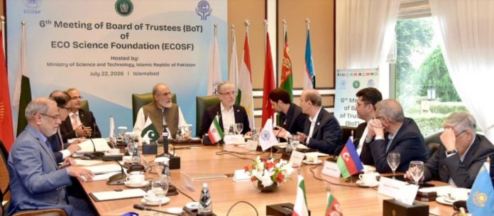 311 Khalid Magsi calls for stronger regional scientific cooperation at ECOSF Board meeting