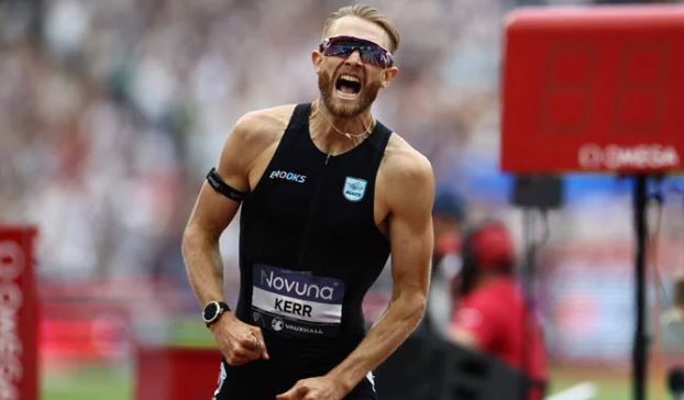 311 Britain's Kerr sets new world record in men's mile