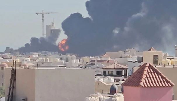 311 Iran attacks Bahrain and Kuwait, where power, water plant alight