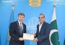 Kazakhstan envoy recognizes role of Islamabad POST/CENTRELINE/DNA
