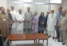 Radio Pakistan pensioners meet Standing Committee Chairman Phaleen Baloch Radio Pakistan pensioners meet Standing Committee Chairman Phaleen Baloch