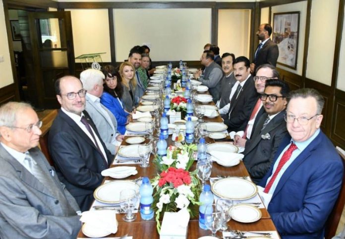 Kundi hosts diplomats to strengthen Pakistan-Europe ties Kundi hosts diplomats to strengthen Pakistan-Europe ties