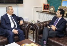 Outgoing Azerbaijani envoy meets Petroleum minister Outgoing Azerbaijani envoy meets Petroleum minister