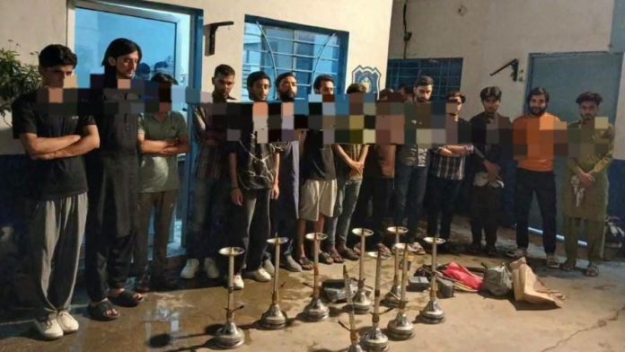 NEWS ICT Police crack down on illegal shisha cafés, Spa centre; 21 held