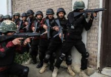 Four terrorists killed in Swat operation, Elite Force constable martyred Four terrorists killed in Swat operation, Elite Force constable martyred