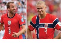 ‘No secret’ that Kane v Haaland the key to England clash, says Norway coach Solbakken