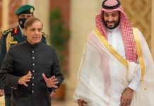 PM SHEHBAZ TALKS TO SAUDI CROWN PRINCE