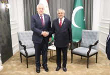 Meeting of the Minister of Foreign Affairs with the Deputy Prime Minister and Minister of Foreign Affairs of the Islamic Republic of Pakistan
