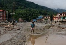 Rescuers search for survivors after devastating Nepal floods leave over 160 dead