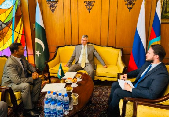 DNA 12-13 Russian envoy meets COMSTECH to boost tech ties
