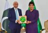 Mohsen Gillani, Saudi Envoy discuss Pakistan Football Development Mohsen Gillani, Saudi Envoy discuss Pakistan Football Development