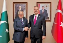Dar, Fidan discuss HLSCC session and regional stability Dar, Fidan discuss HLSCC session and regional stability