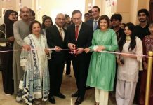 Austrian ambassador inaugurates art exhibition at Serena Hotel Austrian ambassador inaugurates art exhibition at Serena Hotel