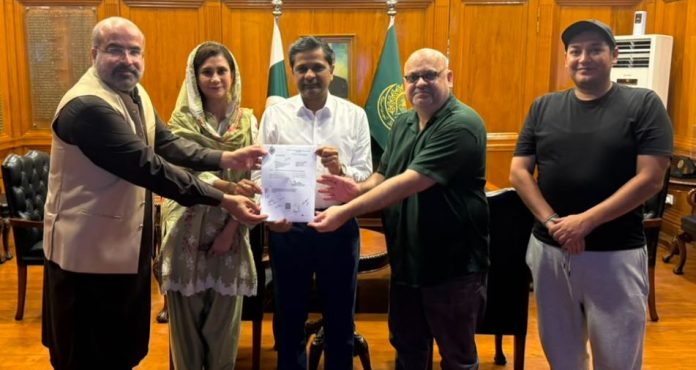 Commissioner Karachi hands over approval for Pakistan–Romania Friendship Monument to PRBC leadership Commissioner Karachi hands over approval for Pakistan–Romania Friendship Monument to PRBC leadership