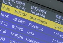 Flight cancellations, evacuations in China Flight cancellations, evacuations in China