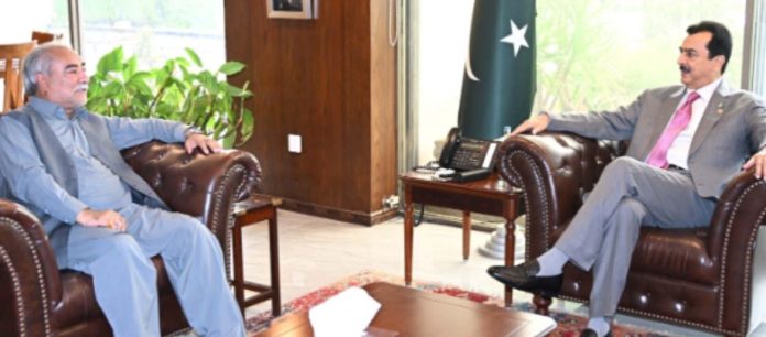 NEWS Gilani, GB Assembly speaker discuss political situation, regional issues
