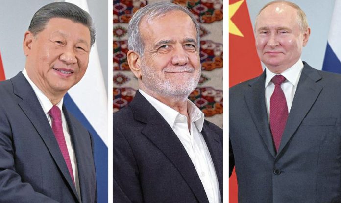 NEWS China’s Xi and Iran’s Pezeshkian in Kyrgyzstan, Putin expected