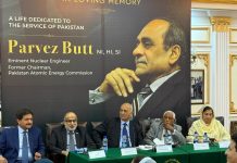 PAEC Chief Parvez Butt praised as “Silent Hero”, Mushahid terms Bomb Project as ‘amazing Pakistan success story’