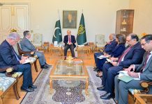 Outgoing French ambassador Nicolas Galey meets PM Shehbaz