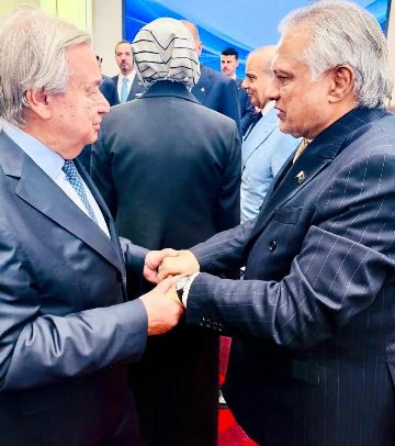 DNA 1-10 Deputy Prime Minister Ishaq Dar Meets UN Secretary-General on SCO Summit Sidelines