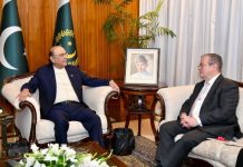 President Zardari lauds French Ambassador’s role in strengthening Pakistan-France ties President Zardari lauds French Ambassador’s role in strengthening Pakistan-France ties