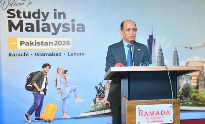 DNA 15-18 Study in Malaysia Education Fair 2026 held in Islamabad
