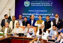 ICCI calls for elected chief executive for Islamabad’s governance ICCI calls for elected chief executive for Islamabad's governance