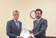 Azerbaijan envoy presents credential copies to Pakistan protocol chief Azerbaijan envoy presents credential copies to Pakistan protocol chief