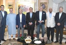 Diplomats gather at reception for Dr Azra Fazal Pechuho Diplomats gather at reception for Dr Azra Fazal Pechuho