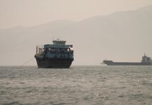 Gulf shipping traffic via Hormuz below 10-day average, data shows