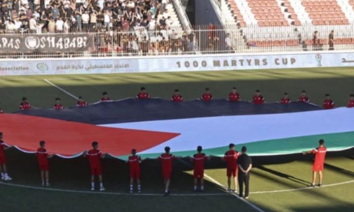 NEWS Palestinian football marks return