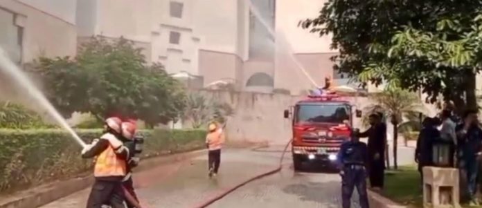 NEWS CDA holds fire-safety drill at Serena Hotel
