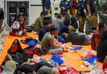 Indonesia rescuers battle turbulent seas in search for 129 people after ship capsizes Indonesia rescuers battle turbulent seas in search for 129 people after ship capsizes